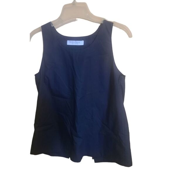 Everlane The Cotton Poplin Cutaway Tank - Picture 8 of 12